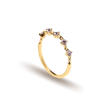 Δαχτυλίδι Victoria Ασήμι 925 Επιχρυσωμένο PDPAOLA AN01-199-14 - themelidisjewels